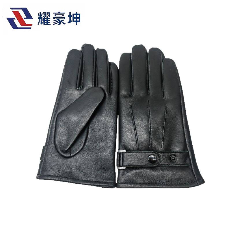 耀豪坤羊皮防寒手套D46T/副高清大图