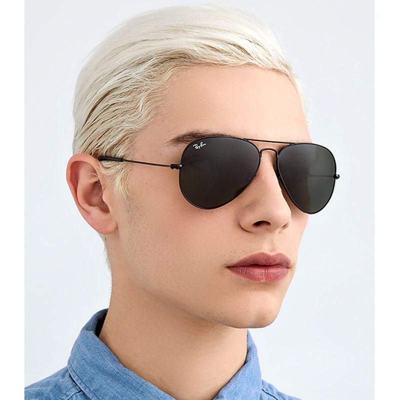 RayBan雷朋太阳镜墨镜 男女款经典飞行员蛤蟆镜潮流开车太阳眼镜RB3026