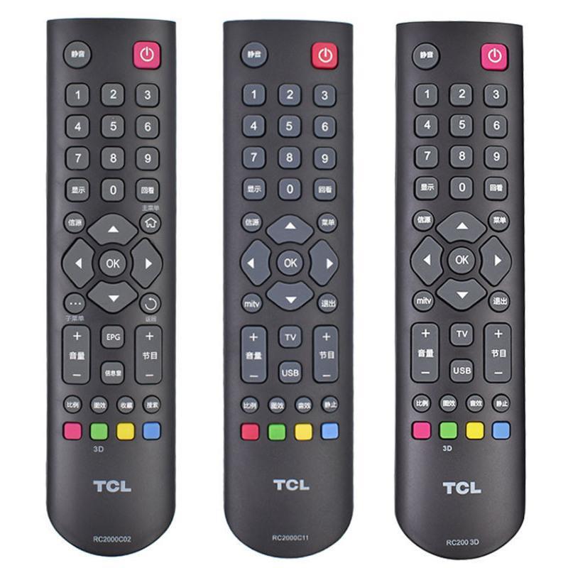 tcl电视遥控器原装通用液晶平板324043505565寸万能摇控器tcl遥控器rc