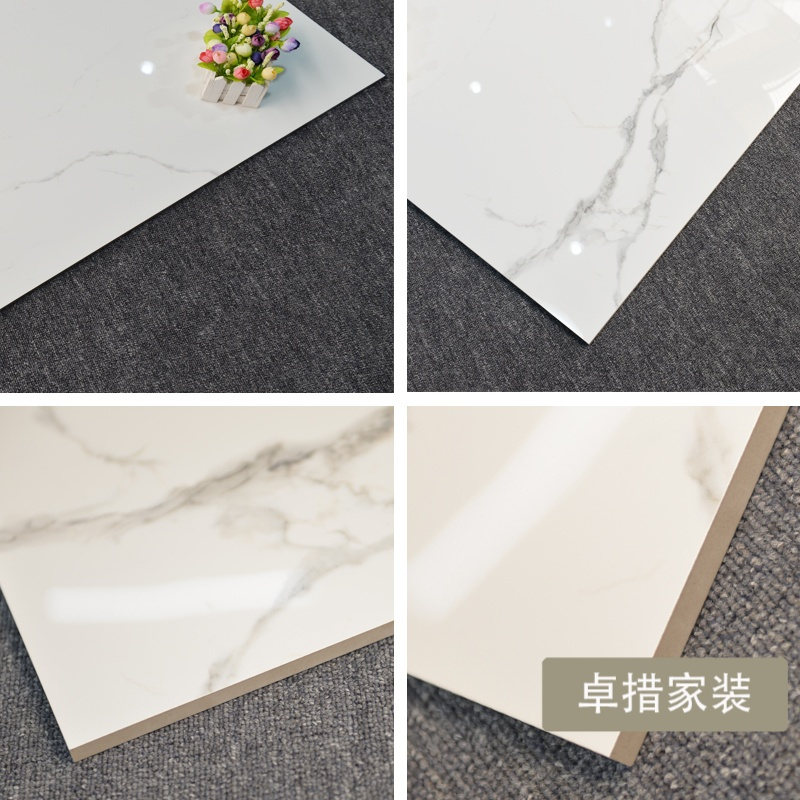 爵士白地板砖通体大理石金刚石地砖800X800佛山优质瓷砖客厅墙砖壹德壹