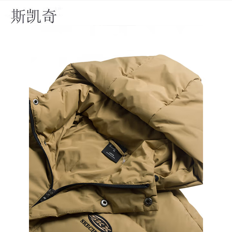 斯凯奇 男女同款羽绒服P 423U036-01EWXXL 件高清大图