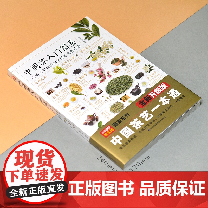 中国茶入门图鉴 从喝茶到懂茶的中国茶文化手册 含章新实用 全新图解版 实用茶学茶艺百科全图鉴 正版书籍高清大图