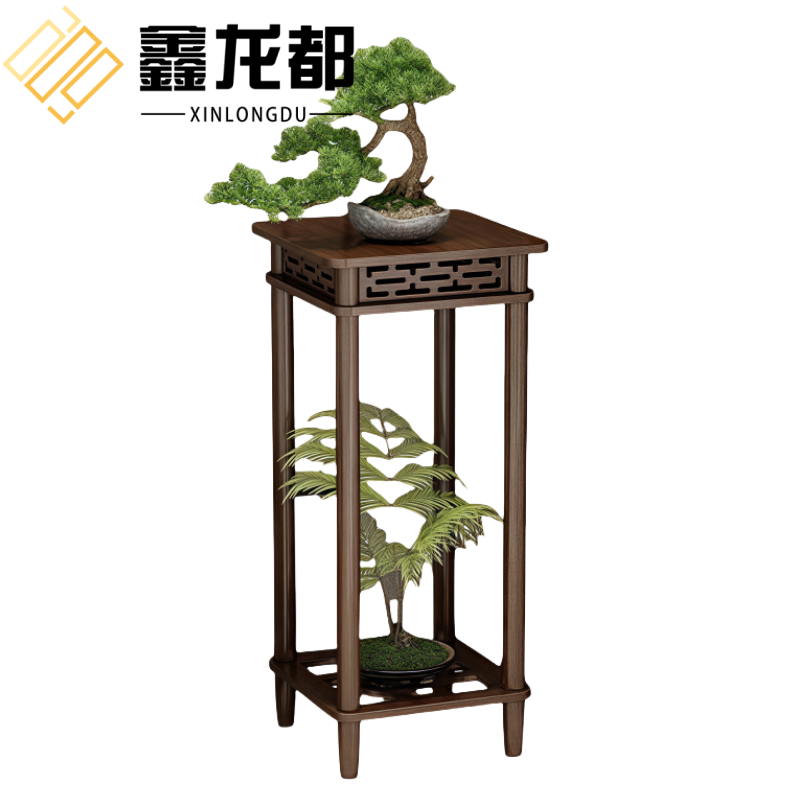 鑫龙都花架置物架高清大图