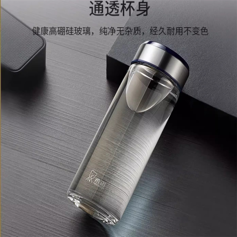 希诺 XN-6056 单层玻璃杯 泡茶杯 580ml (单位:个)颜色随机发货高清大图