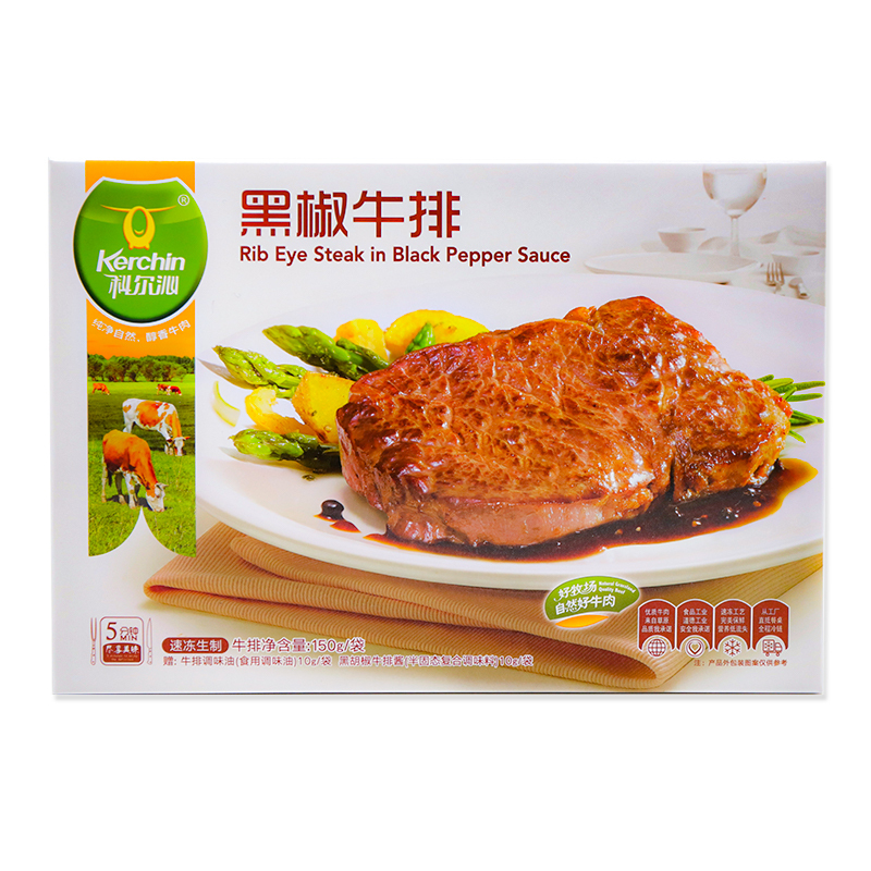 科尔沁 Kerchin 黑椒牛排 150g