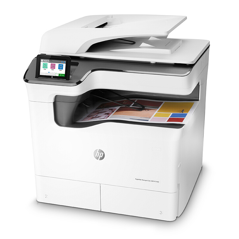 惠普(HP) PageWide Managed Color MFP P77440dn A3 管理型彩色页宽复合机 一体机 打印复印扫描 复印机(XF)