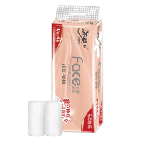 洁柔 卷纸 粉Face系列 四层70g*40卷 无芯卷纸 卫生纸 整箱 新老包装交替发货