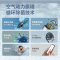 美的(Midea)空气循环扇 家用电风扇落地扇立式办公室风扇对流电扇智能除菌 风随温变 360无死角送风FSD25XCR
