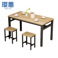 璎蕙 快餐桌一桌两凳套