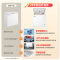 美的(Midea)冷柜203升卧式商用家用冰柜大冷冻柜单温冷藏柜囤货保鲜冰柜一级能效BD/BC-203KMB(E)极地白