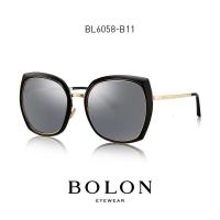 BOLON暴龙新款蝶形太阳镜女士潮流墨镜时尚个性眼镜BL6058
