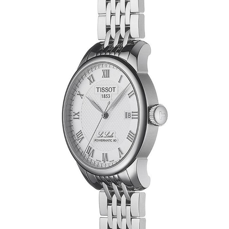 TISSOT 天梭男士Men's Swiss Le Locle Stainless Steel Bra手腕表图片