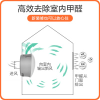 皓庭(HOOTIM)新风系统家用壁挂式新风机空气净化器除PM2.5甲醛 新风宝