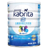 佳贝艾特(kabrita)睛滢儿童营养配方羊奶粉4段(3岁以上至12岁儿童)800g