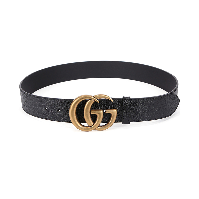 GUCCI 古驰 GUCCI腰带 2020新品 男士双G板扣牛皮皮带腰带90