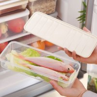 趣涉家居 冰箱用收纳盒鸡蛋饺子面条保鲜盒塑料密封盒食品食物水果冷冻盒子 生活日用收纳用品收纳盒居家用品