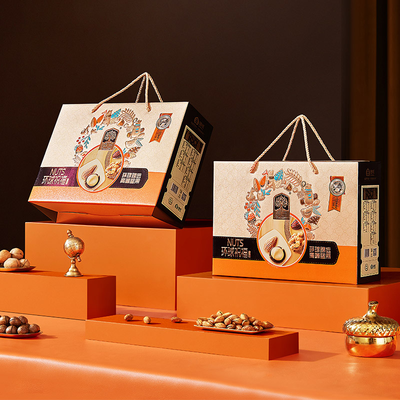 臻味-1.5kg环球祝福礼盒高端坚果礼盒高清大图
