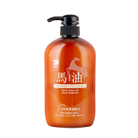 日本原装进口蝶印牌 马油滋养型护发素 600mL