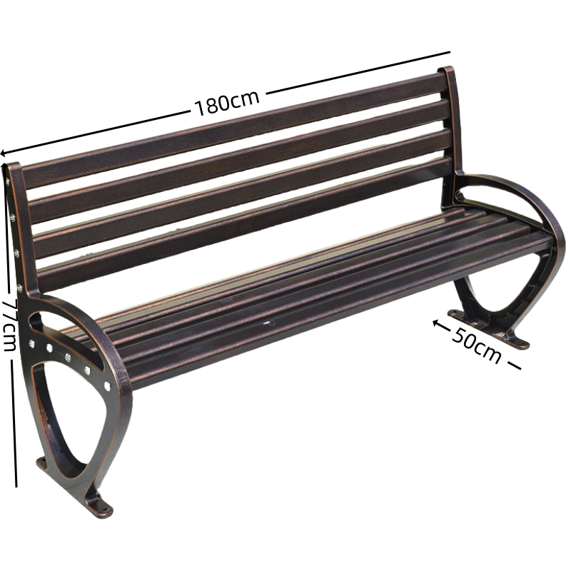 依韵珂户外靠背椅180*50*77cm个高清大图