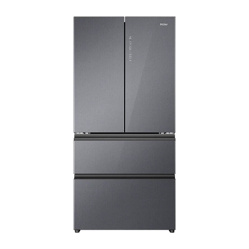 海尔(Haier)冰箱 BCD-466WGHFDEDS1 多门家用360°风冷无霜变频黑金净化466升大容量
