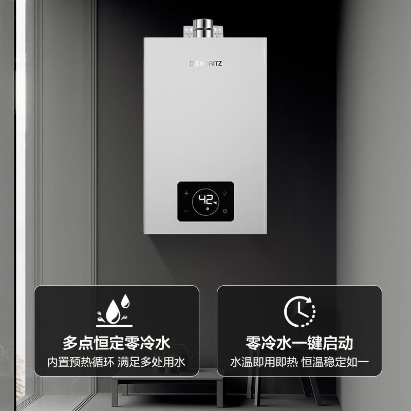 能率16升家用厨房零冷水燃气热水器GQ-16SD21FEXQ图片