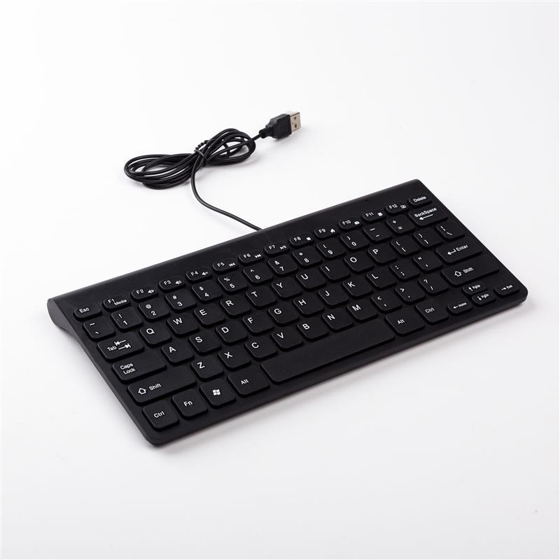 巧克力小键盘有线电脑笔记本外接轻薄迷你便携家用游戏接口