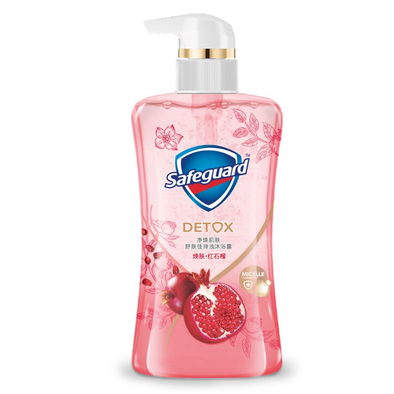 舒肤佳(Safeguard )沐浴露焕肤红石榴排浊啫喱沐浴乳540ml