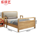 乐琪艺 床 实木张 实木床1.5m张 .