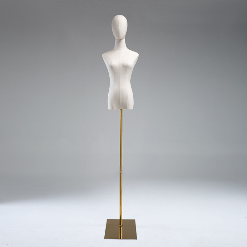 艺可恩高端女模特半身人台服装店女装橱窗假人婚纱模型模特架子展示架