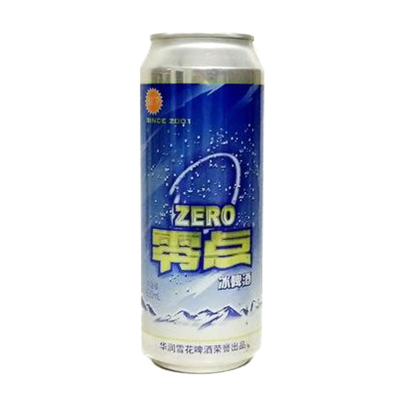 零点大听啤酒500ml
