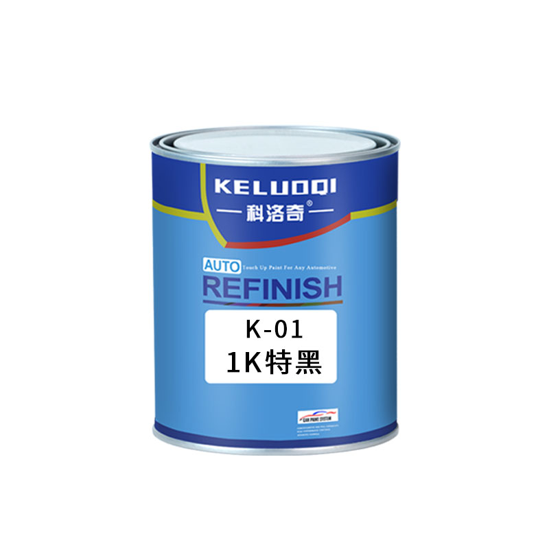 向隆 1K特黑白漆桶装成品漆2kg(1桶)