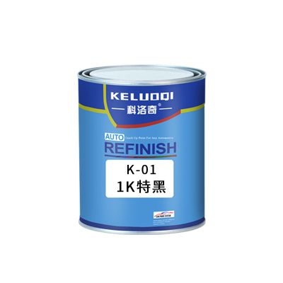 向隆 1K特黑白漆桶装成品漆2kg(1桶)