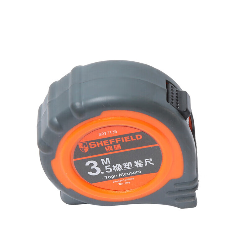 钢盾(SHEFFIELD) S077135 橡塑卷尺3.5m高清大图