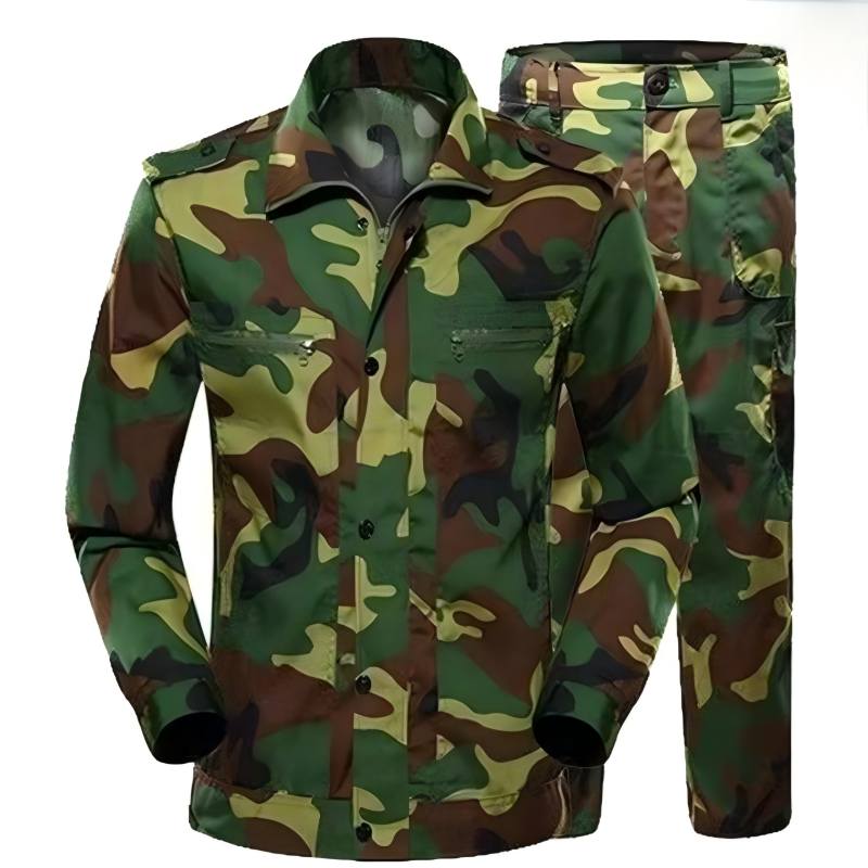 梦丽赛 迷彩服套装 150-190 (套)高清大图