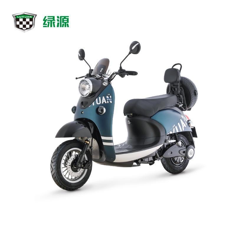 绿源(LUYUAN)小龟王电动车MH5成人男女电瓶车60V双人踏板长跑电动轻便摩托车