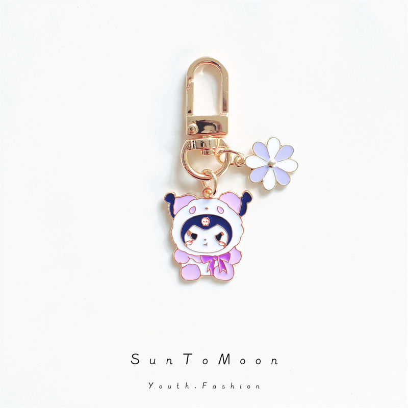卡通三丽鸥系列大耳狗美乐蒂库洛米包挂件钥匙扣可爱airpods配饰