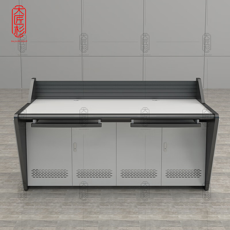 大匠杉 操作台中控桌电脑桌按米记价 DCZT061MKT高清大图