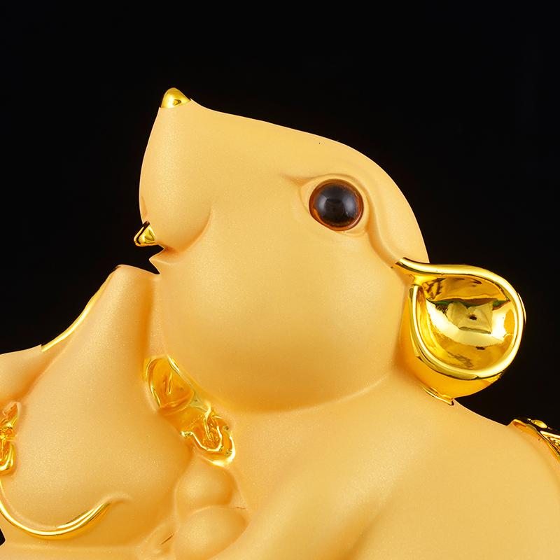 美帮汇锦鼠老鼠摆件生肖工艺品家居玄关客厅装饰鼠年物高清大图