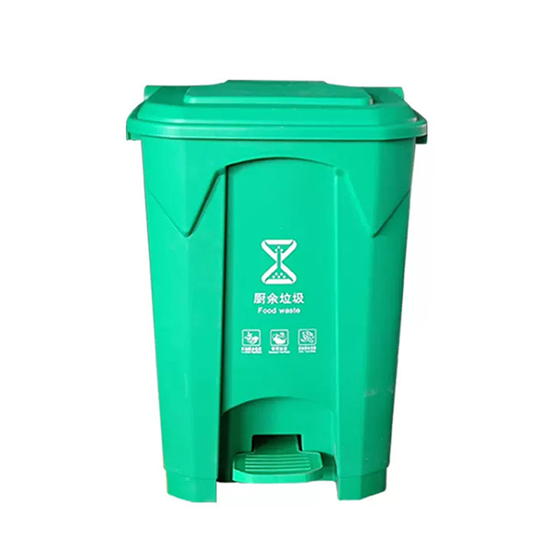 心梦同行 户外塑料垃圾桶分类垃圾收集桶 80L/3845/个高清大图