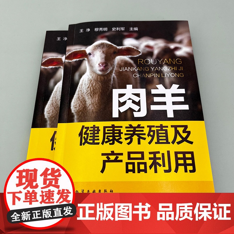 肉羊健康养殖及产品利用 王净 化学工业出版社 正版书籍高清大图