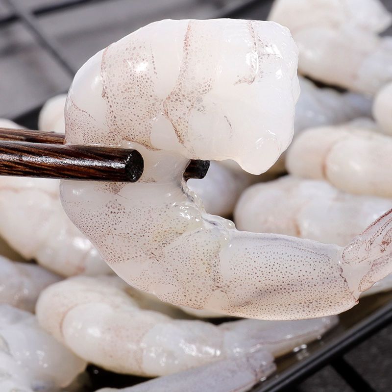 赛卡伊 虾仁新鲜鲜活鲜冻尾肉青虾仁去虾线速冻虾仁虾