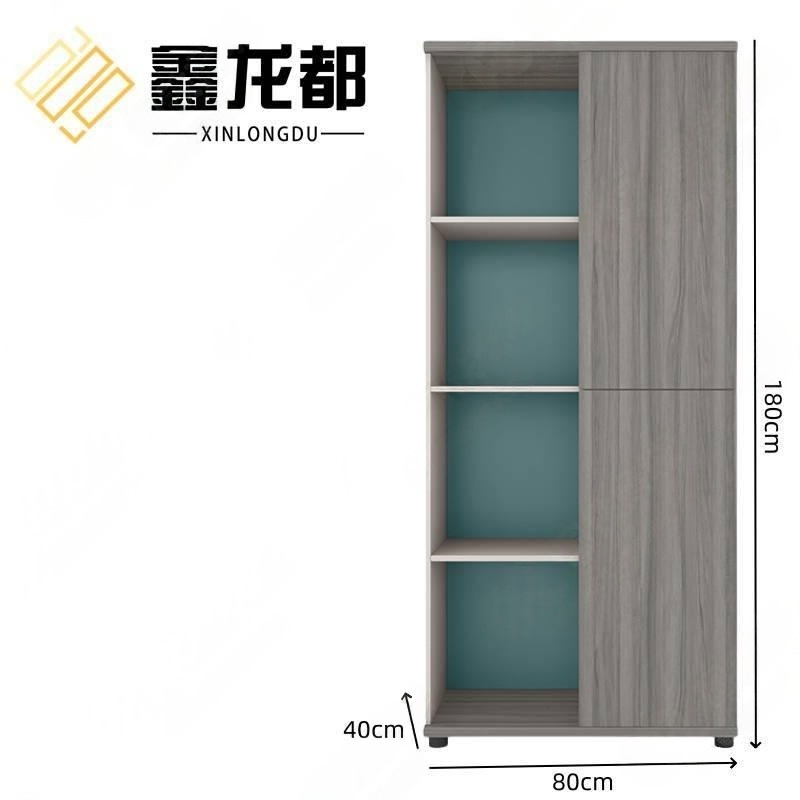 鑫龙都 储物柜书柜高清大图