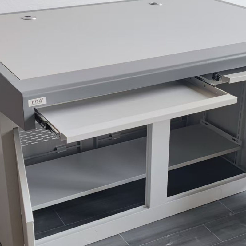 广亿隆办公桌操作台控制台监控台双联台120*90*75cm/张高清大图