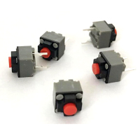 鼠标微动开关按键 6*6*7.3 无声