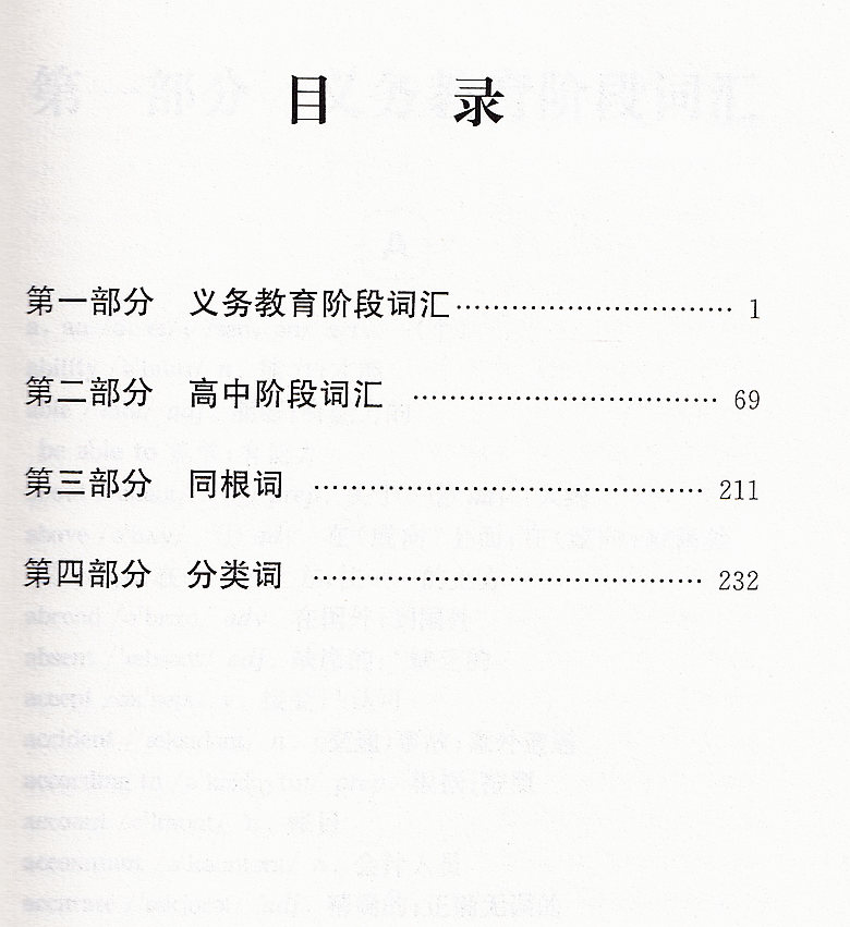 [正版]高中英语教学基本要求词汇背诵本 上海教育出版社高考英语词汇辅导高清大图