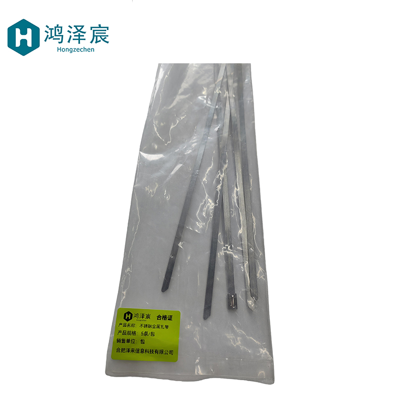 鸿泽宸不锈钢扎带5条/包高清大图