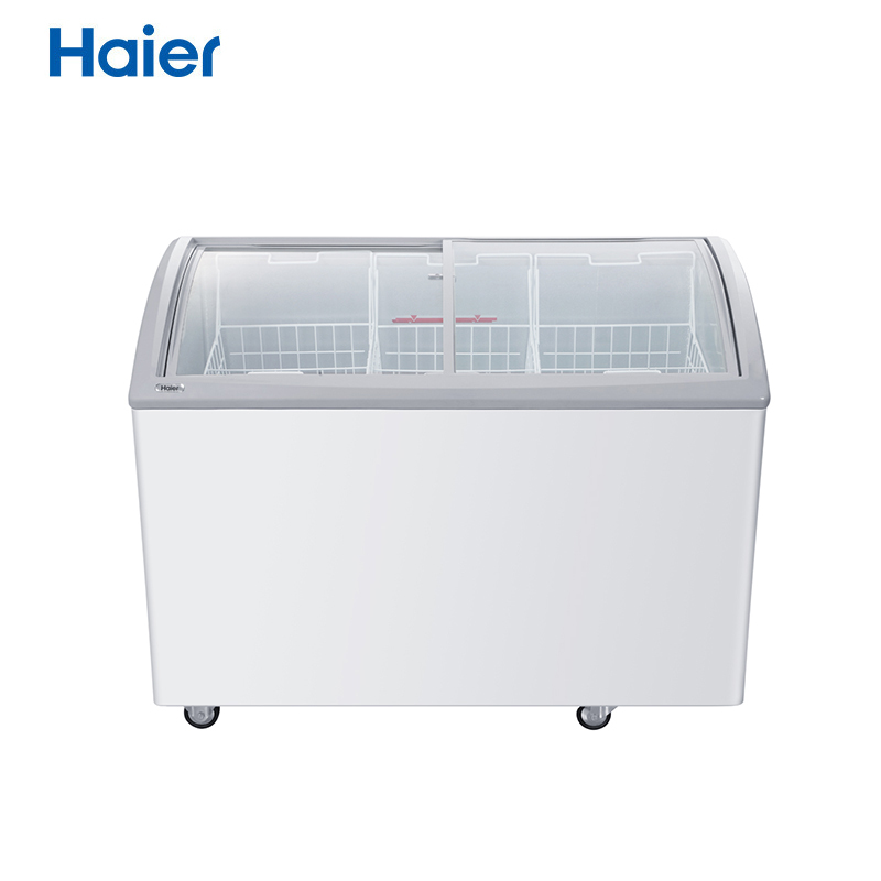 海尔(Haier)330升 展示柜 弧形大展示面 防露设计 卧式展示柜 SC/SD-330HDS