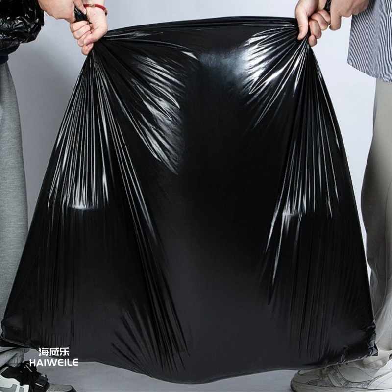 海威乐 1×1.2m特厚大号垃圾袋 HWL-LJD003高清大图