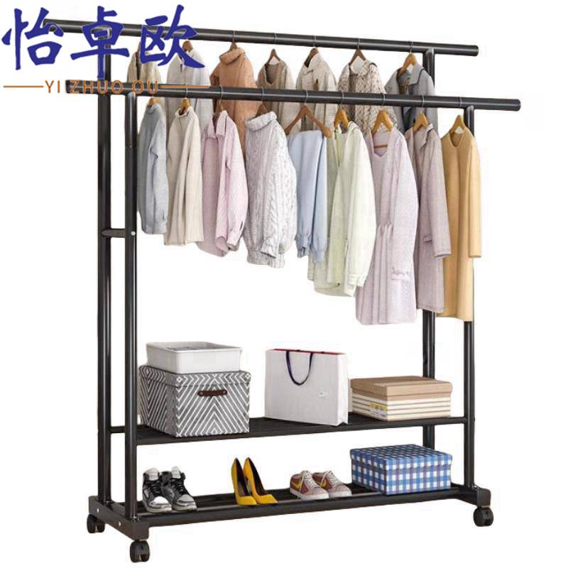 怡卓欧晒衣架1.2米双杆双层个高清大图