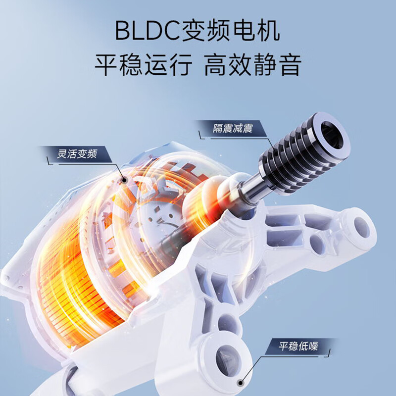 松下(Panasonic)全自动滚筒 高效活性银除菌 泡沫净洗衣 变频轻音 小薄荷XQG100-M1G7